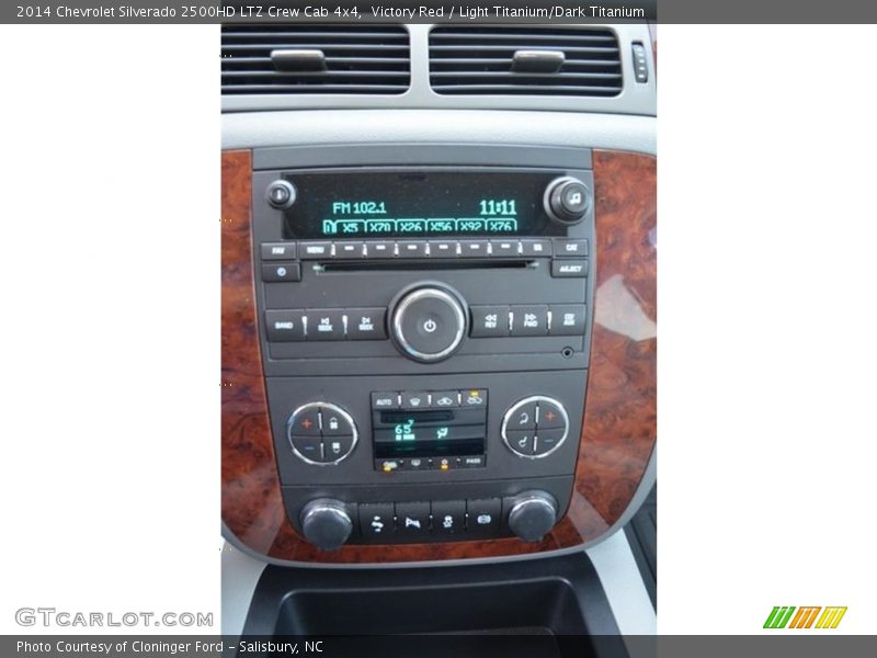 Victory Red / Light Titanium/Dark Titanium 2014 Chevrolet Silverado 2500HD LTZ Crew Cab 4x4