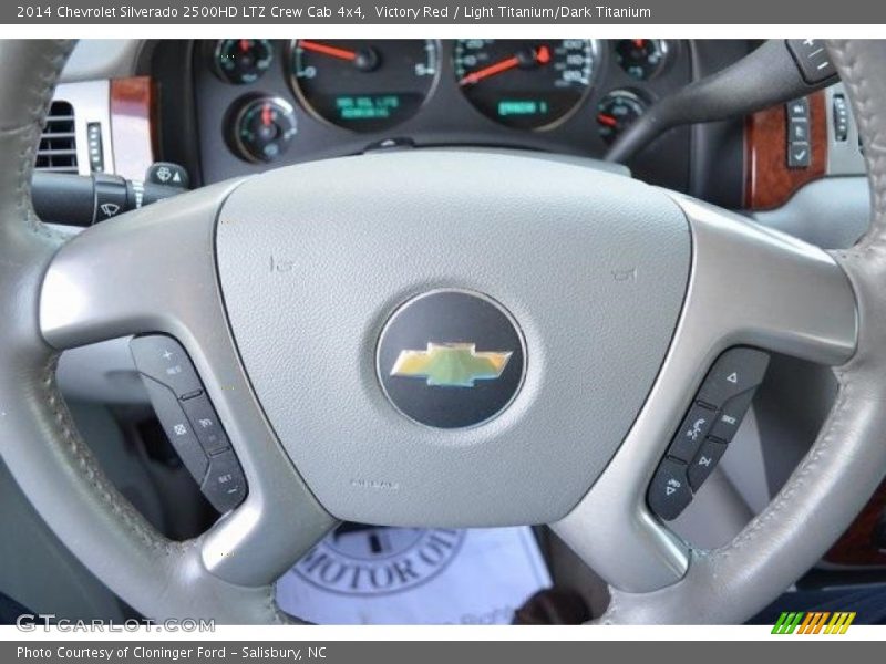 Victory Red / Light Titanium/Dark Titanium 2014 Chevrolet Silverado 2500HD LTZ Crew Cab 4x4