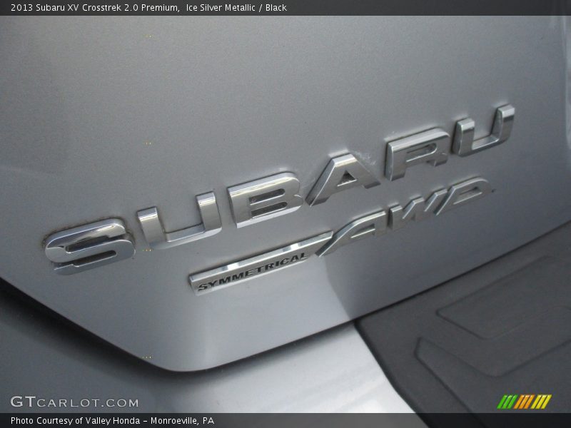 Ice Silver Metallic / Black 2013 Subaru XV Crosstrek 2.0 Premium