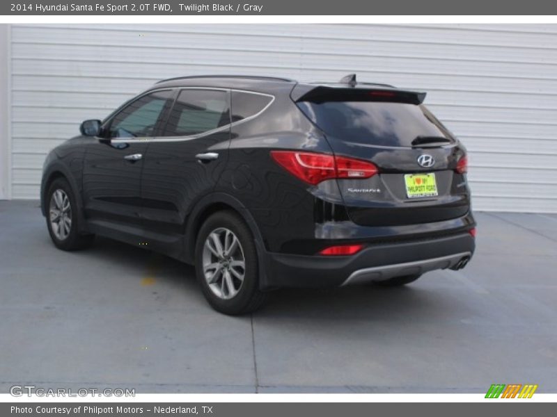 Twilight Black / Gray 2014 Hyundai Santa Fe Sport 2.0T FWD