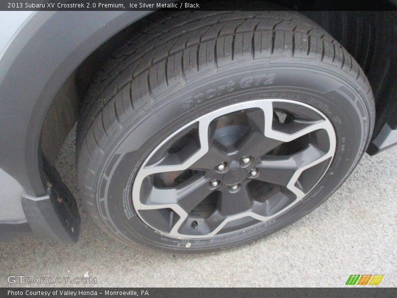 Ice Silver Metallic / Black 2013 Subaru XV Crosstrek 2.0 Premium