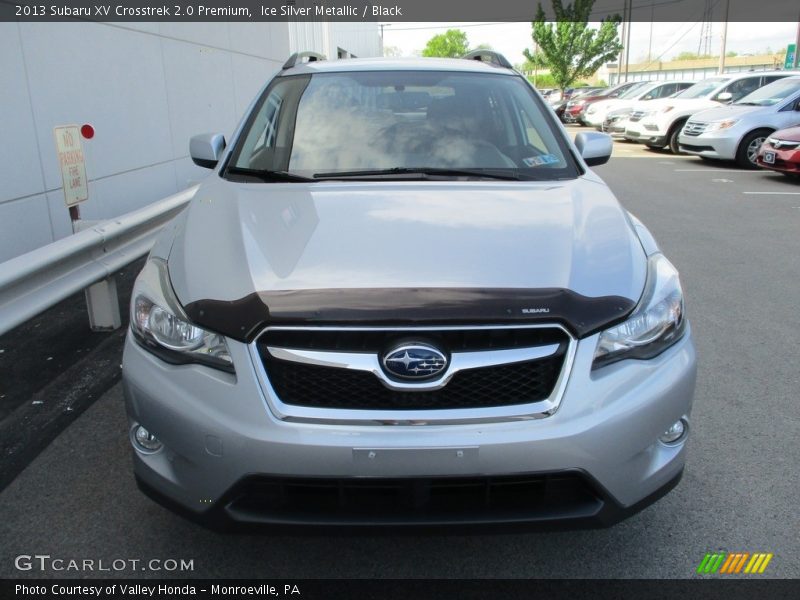 Ice Silver Metallic / Black 2013 Subaru XV Crosstrek 2.0 Premium