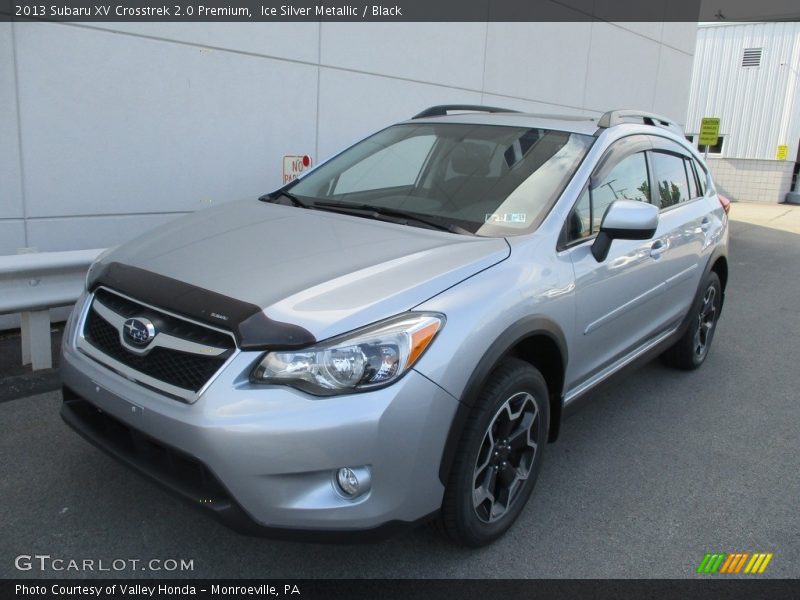 Ice Silver Metallic / Black 2013 Subaru XV Crosstrek 2.0 Premium
