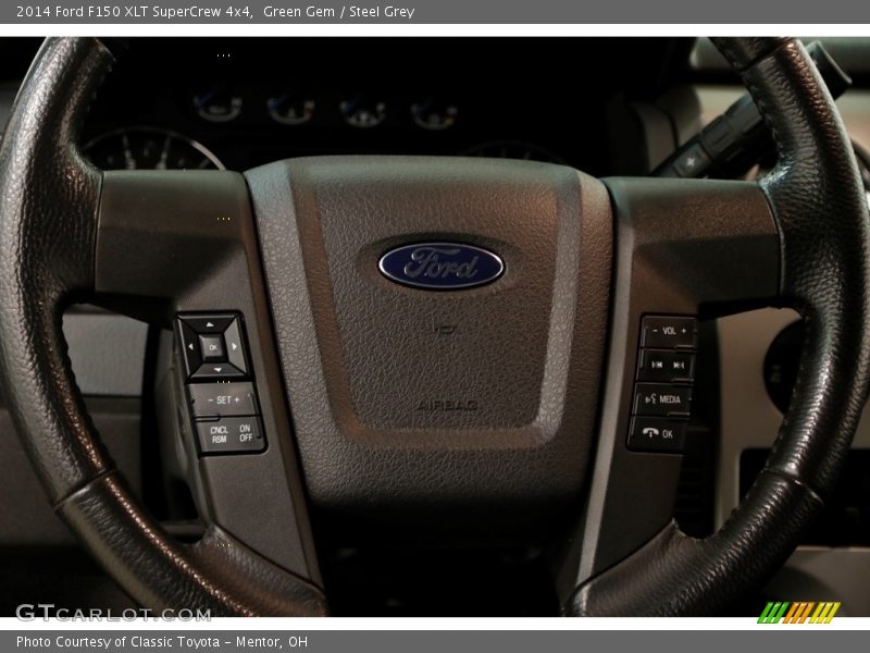 Green Gem / Steel Grey 2014 Ford F150 XLT SuperCrew 4x4