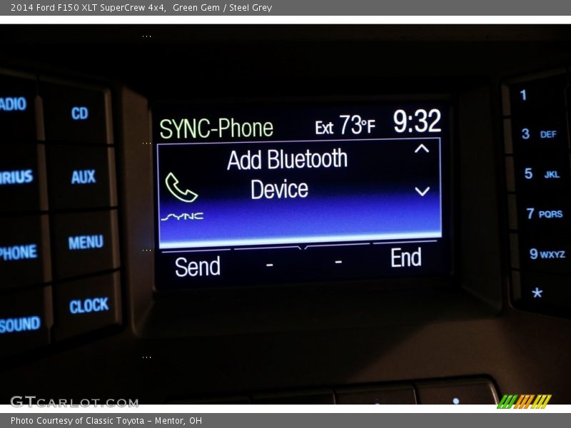 Green Gem / Steel Grey 2014 Ford F150 XLT SuperCrew 4x4