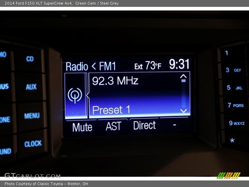 Green Gem / Steel Grey 2014 Ford F150 XLT SuperCrew 4x4