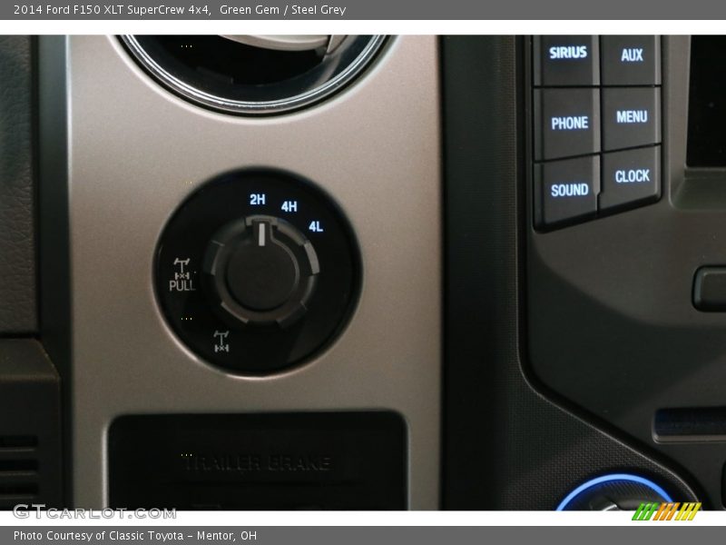 Green Gem / Steel Grey 2014 Ford F150 XLT SuperCrew 4x4