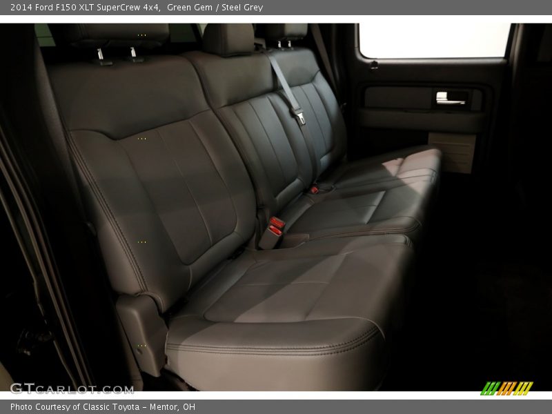 Green Gem / Steel Grey 2014 Ford F150 XLT SuperCrew 4x4