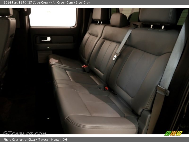 Green Gem / Steel Grey 2014 Ford F150 XLT SuperCrew 4x4