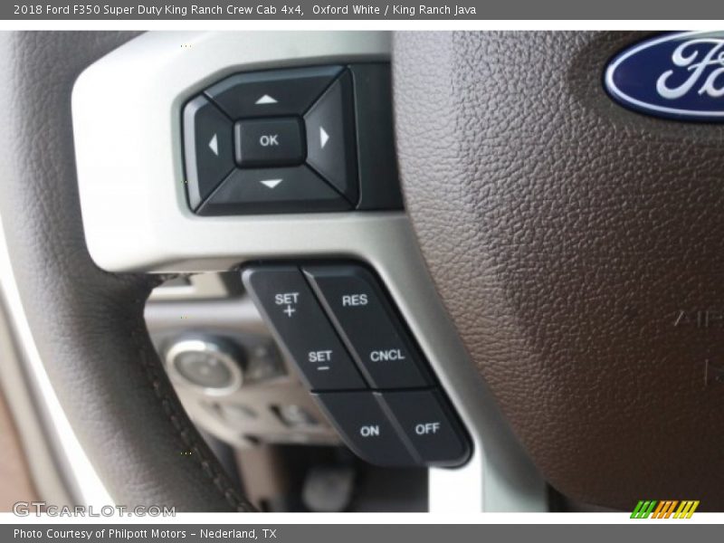 Oxford White / King Ranch Java 2018 Ford F350 Super Duty King Ranch Crew Cab 4x4