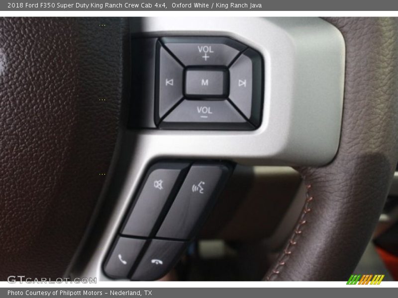 Oxford White / King Ranch Java 2018 Ford F350 Super Duty King Ranch Crew Cab 4x4