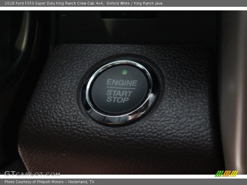 Oxford White / King Ranch Java 2018 Ford F350 Super Duty King Ranch Crew Cab 4x4