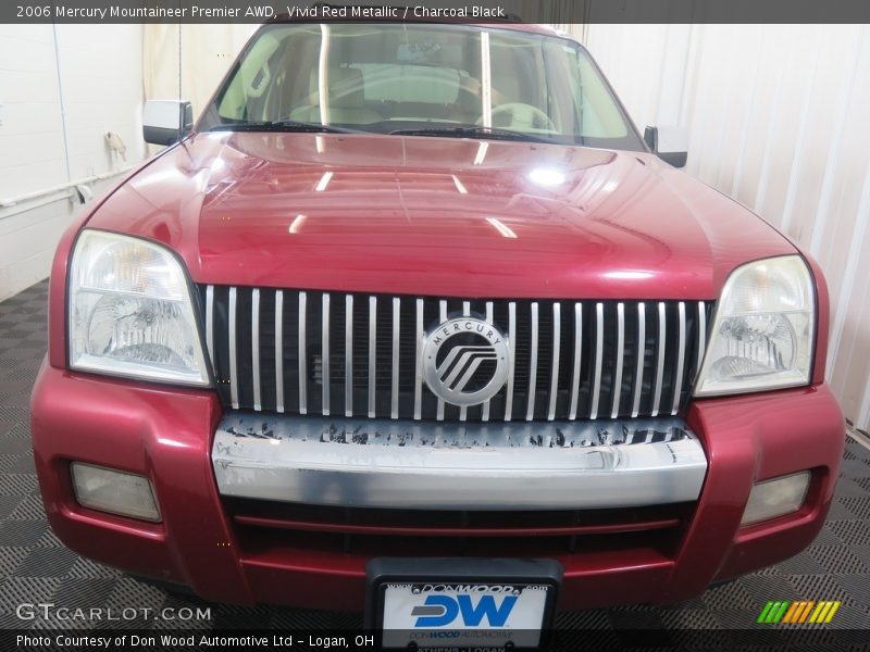 Vivid Red Metallic / Charcoal Black 2006 Mercury Mountaineer Premier AWD