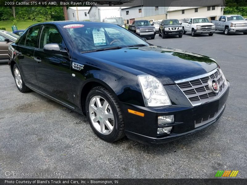 Black Raven / Ebony 2009 Cadillac STS 4 V6 AWD