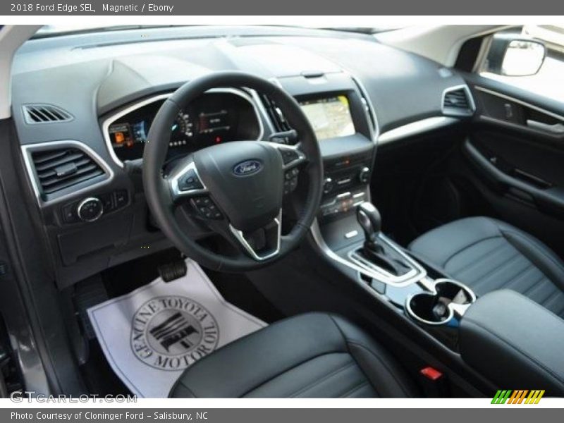 Magnetic / Ebony 2018 Ford Edge SEL