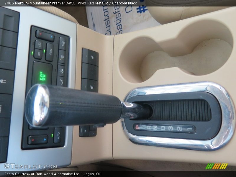 Vivid Red Metallic / Charcoal Black 2006 Mercury Mountaineer Premier AWD