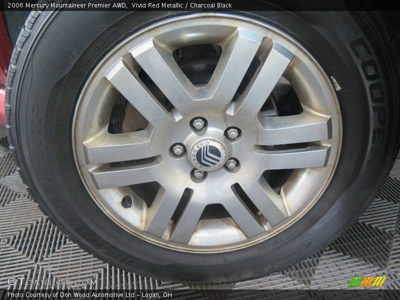 Vivid Red Metallic / Charcoal Black 2006 Mercury Mountaineer Premier AWD