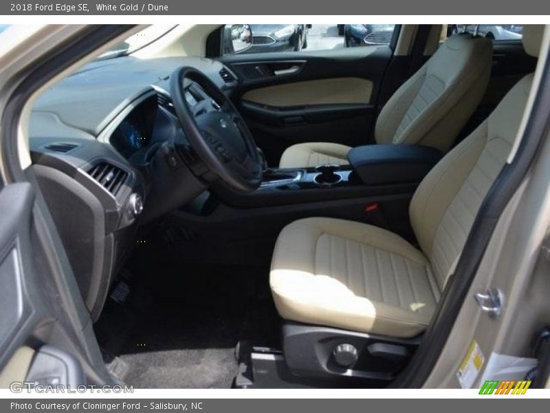White Gold / Dune 2018 Ford Edge SE