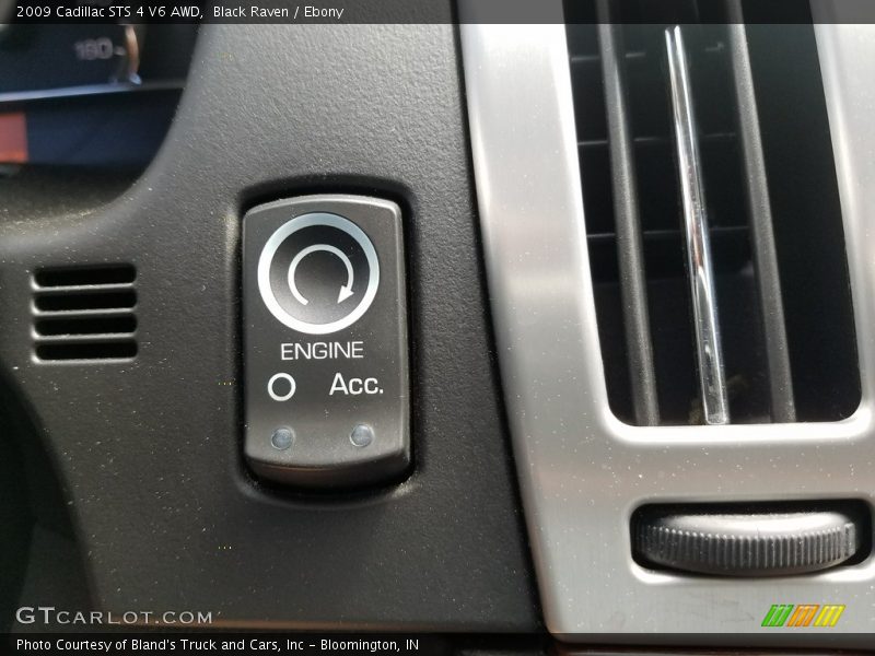 Black Raven / Ebony 2009 Cadillac STS 4 V6 AWD