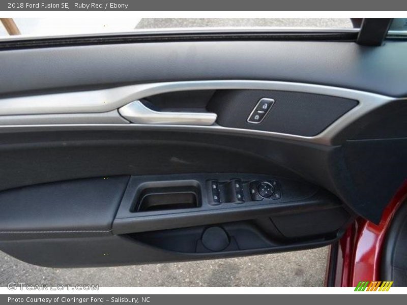 Ruby Red / Ebony 2018 Ford Fusion SE