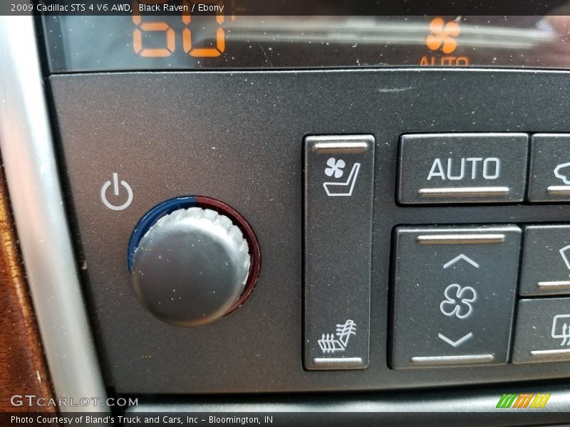 Black Raven / Ebony 2009 Cadillac STS 4 V6 AWD