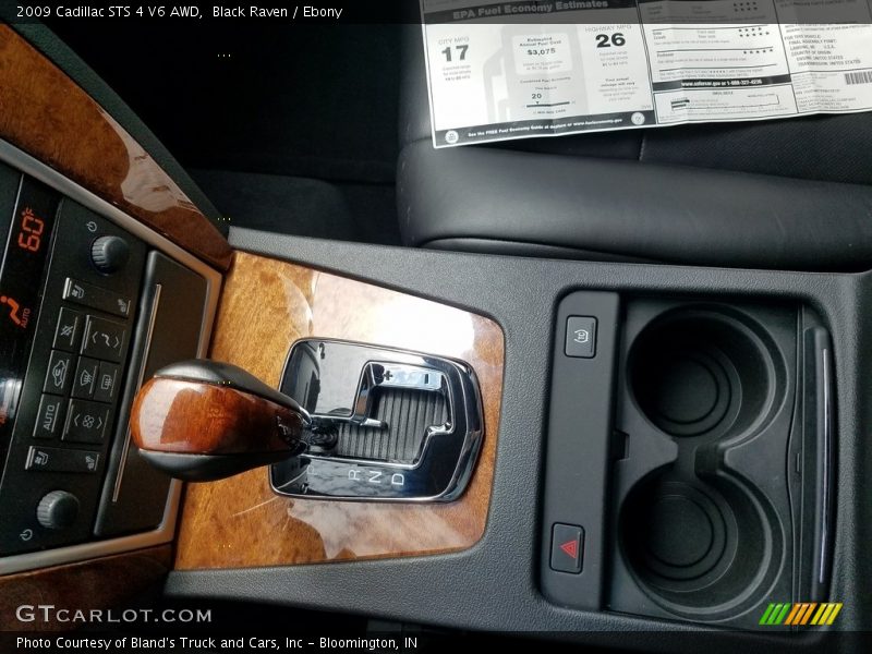 Black Raven / Ebony 2009 Cadillac STS 4 V6 AWD