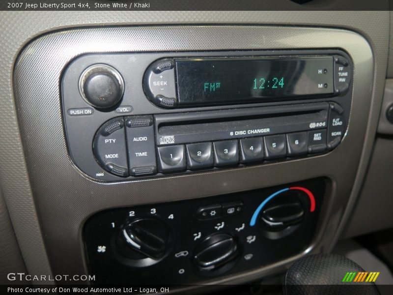 Stone White / Khaki 2007 Jeep Liberty Sport 4x4