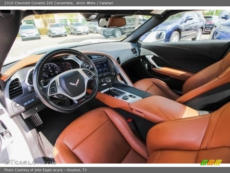  2016 Corvette Z06 Convertible Kalahari Interior