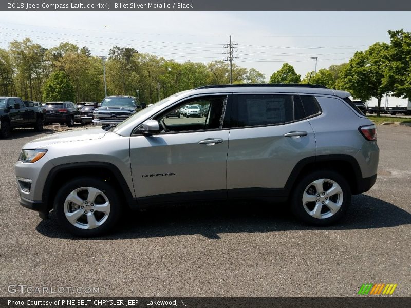 Billet Silver Metallic / Black 2018 Jeep Compass Latitude 4x4