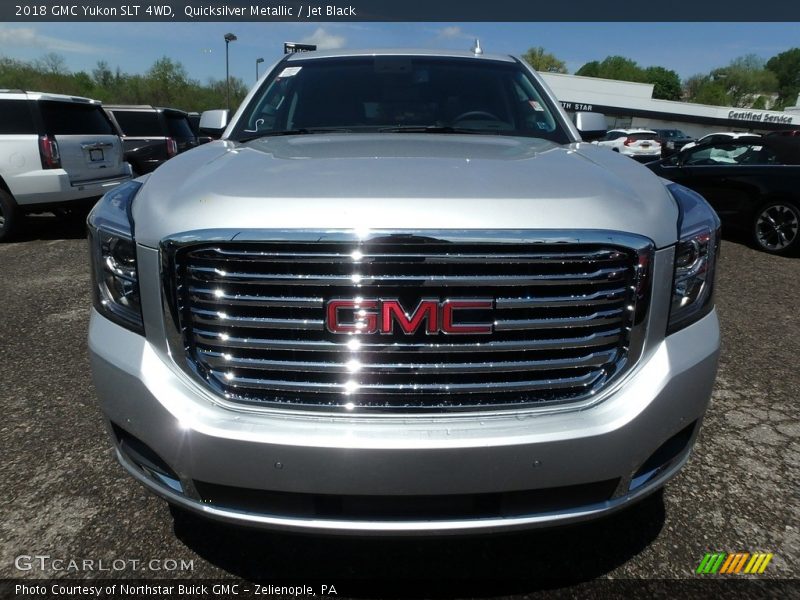 Quicksilver Metallic / Jet Black 2018 GMC Yukon SLT 4WD