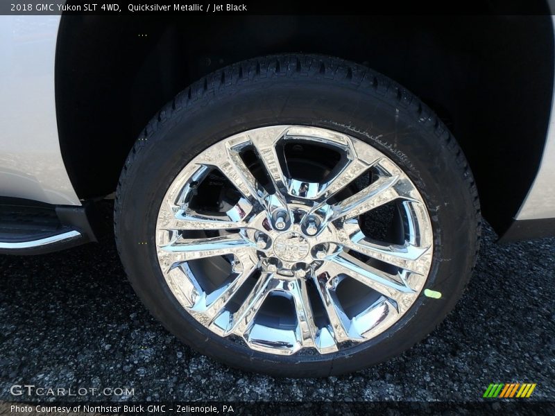 Quicksilver Metallic / Jet Black 2018 GMC Yukon SLT 4WD