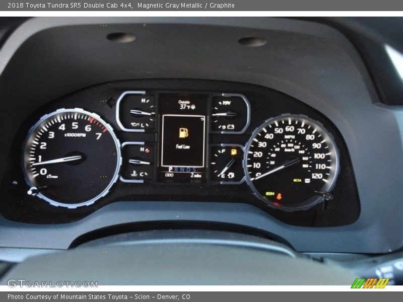 Magnetic Gray Metallic / Graphite 2018 Toyota Tundra SR5 Double Cab 4x4