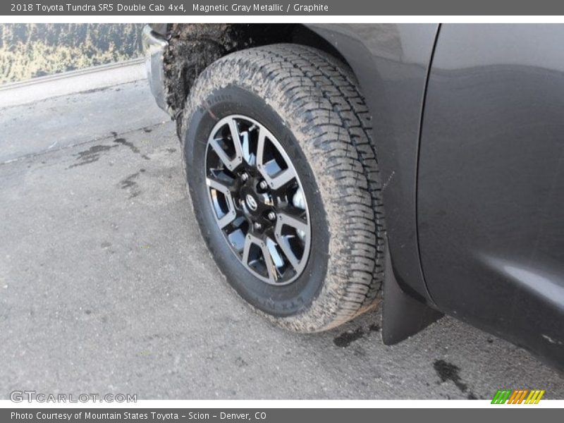 Magnetic Gray Metallic / Graphite 2018 Toyota Tundra SR5 Double Cab 4x4