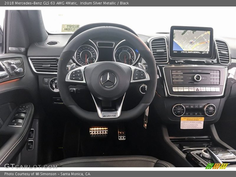 Iridium Silver Metallic / Black 2018 Mercedes-Benz GLS 63 AMG 4Matic
