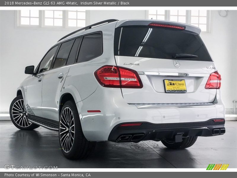 Iridium Silver Metallic / Black 2018 Mercedes-Benz GLS 63 AMG 4Matic