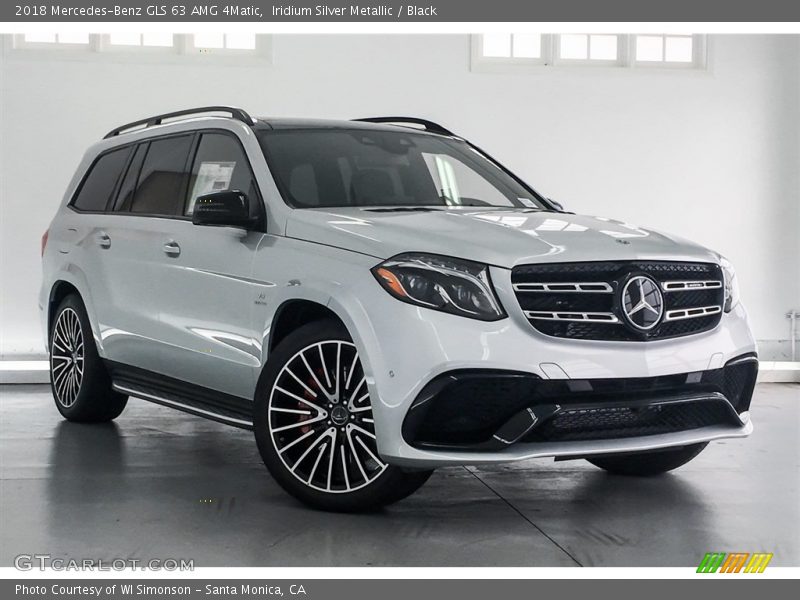 Iridium Silver Metallic / Black 2018 Mercedes-Benz GLS 63 AMG 4Matic