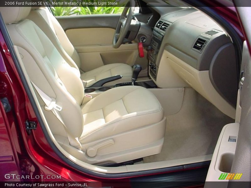 Merlot Metallic / Medium Light Stone 2006 Ford Fusion SE V6