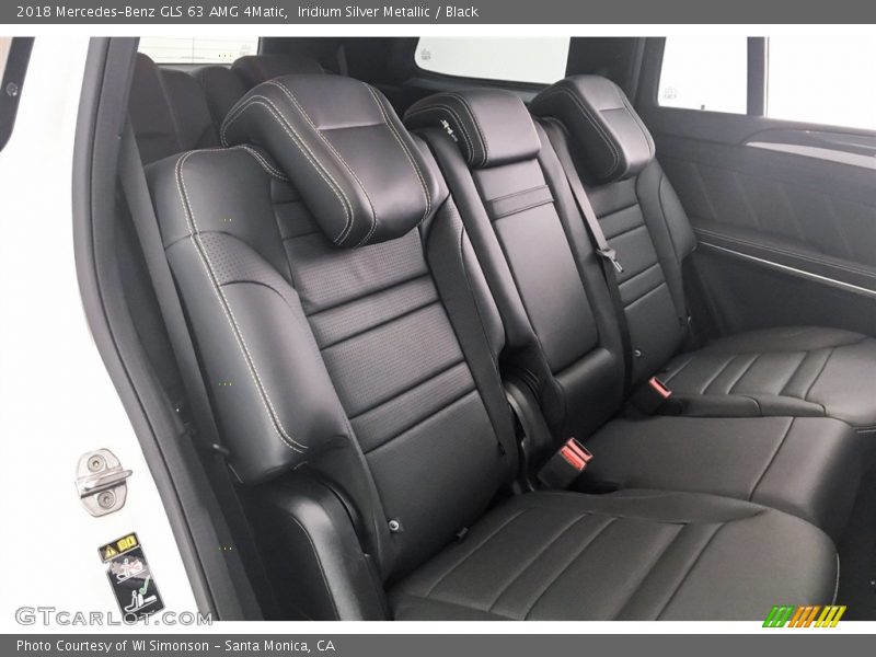 Rear Seat of 2018 GLS 63 AMG 4Matic