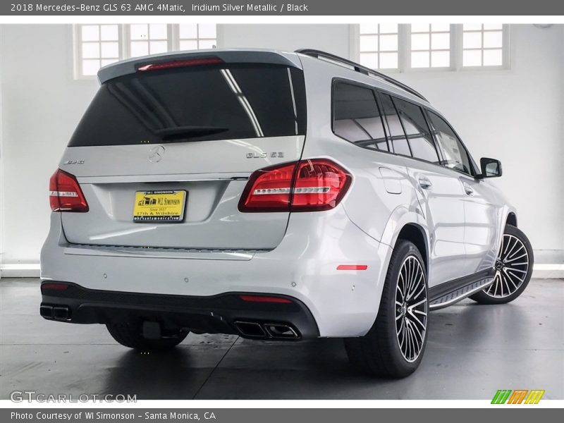 Iridium Silver Metallic / Black 2018 Mercedes-Benz GLS 63 AMG 4Matic