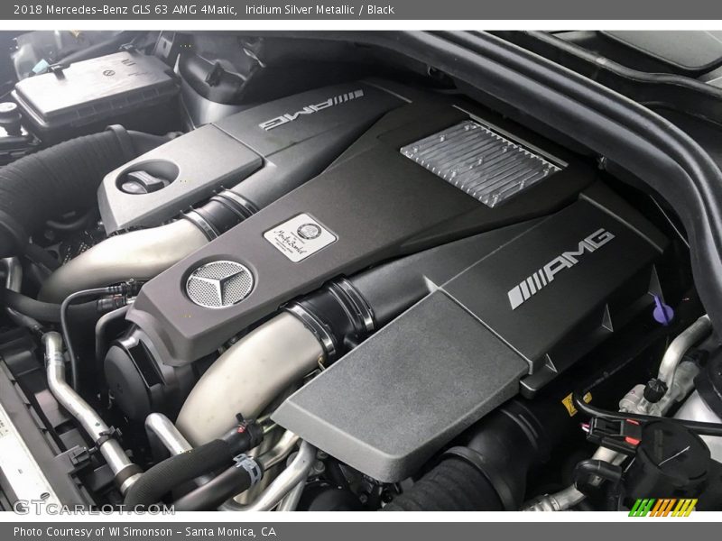  2018 GLS 63 AMG 4Matic Engine - 5.5 Liter AMG biturbo DOHC 32-Valve VVT V8