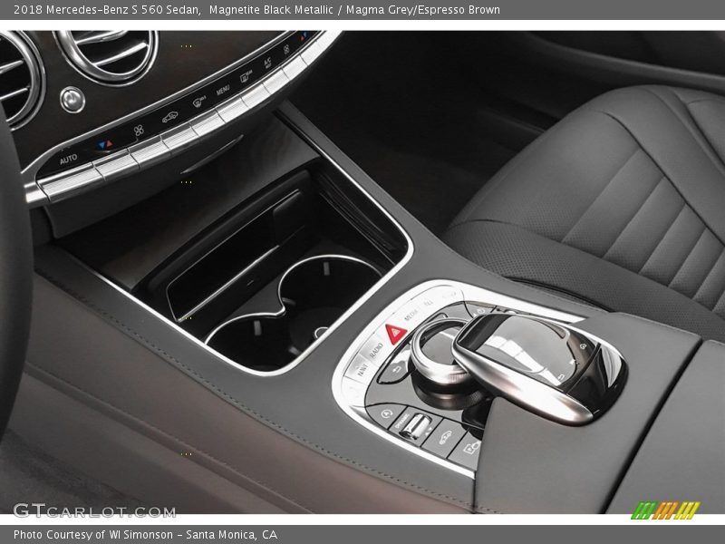 Magnetite Black Metallic / Magma Grey/Espresso Brown 2018 Mercedes-Benz S 560 Sedan