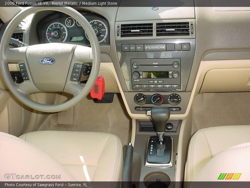 Merlot Metallic / Medium Light Stone 2006 Ford Fusion SE V6