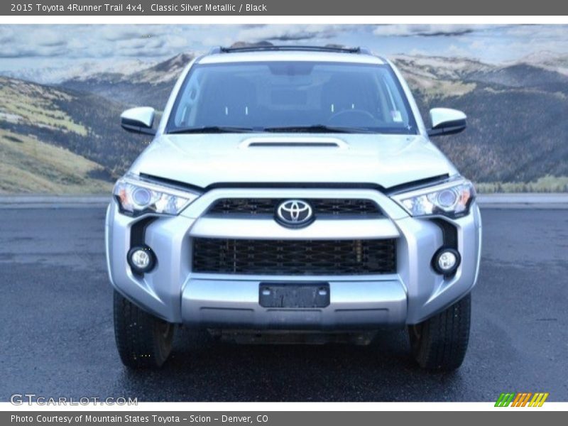Classic Silver Metallic / Black 2015 Toyota 4Runner Trail 4x4