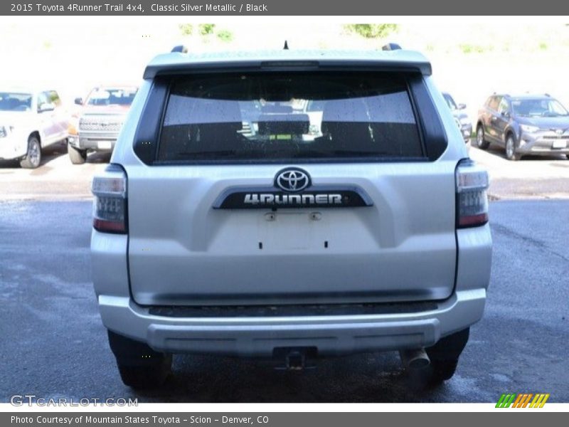 Classic Silver Metallic / Black 2015 Toyota 4Runner Trail 4x4