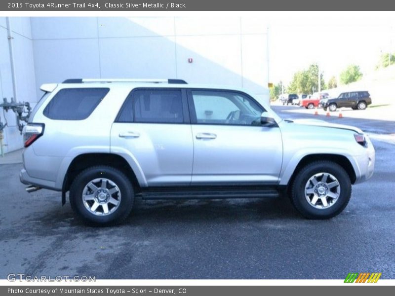 Classic Silver Metallic / Black 2015 Toyota 4Runner Trail 4x4