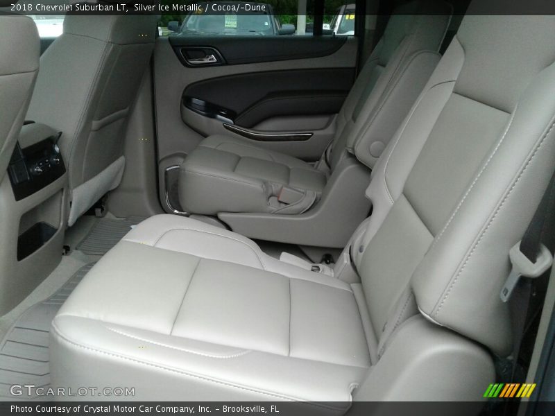 Silver Ice Metallic / Cocoa/­Dune 2018 Chevrolet Suburban LT