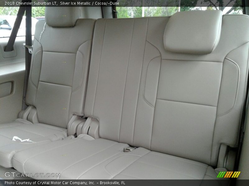 Silver Ice Metallic / Cocoa/­Dune 2018 Chevrolet Suburban LT
