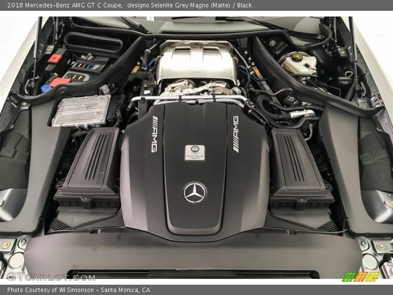  2018 AMG GT C Coupe Engine - 4.0 Liter AMG Twin-Turbocharged DOHC 32-Valve VVT V8