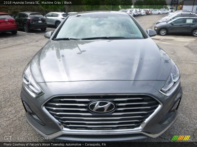 Machine Gray / Black 2018 Hyundai Sonata SE