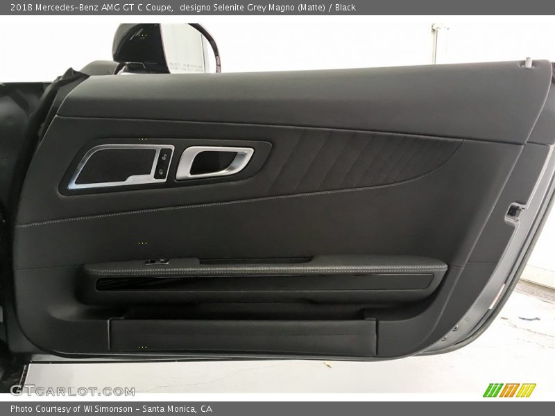 designo Selenite Grey Magno (Matte) / Black 2018 Mercedes-Benz AMG GT C Coupe